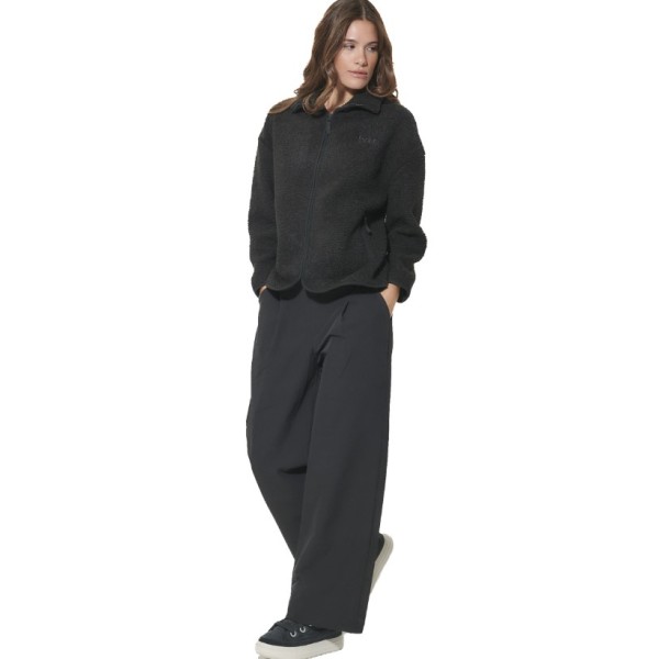 Body Action W Poly Stretch City Travel Pants Γυναικείο Παντελόνι Μαύρο