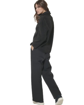Body Action W Poly Stretch City Travel Pants Γυναικείο Παντελόνι Μαύρο
