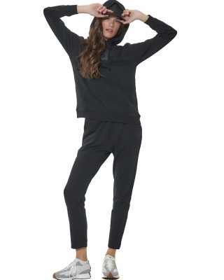 Body Action W Terry Skinny Joggers Γυναικείο Παντελόνι Μαύρο Body Action W Terry Skinny Joggers Γυναικείο Παντελόνι Μαύρο