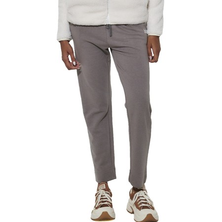 Body Action W Terry Skinny Joggers Γυναικείο Παντελόνι Γκρι