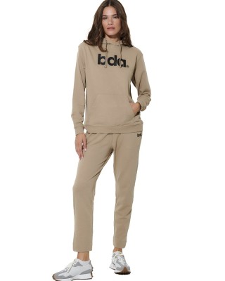 Body Action W Terry Skinny Joggers Γυναικείο Παντελόνι Χακί