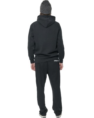 Body Action M Essentials French Terry Pants Ανδρικό Παντελόνι Μαύρο