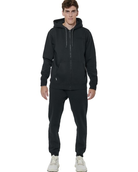Body Action M Athletic Fleece Joggers Ανδρικό Παντελόνι Μαύρο
