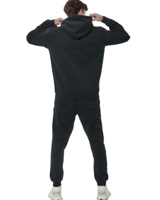 Body Action M Athletic Fleece Joggers Ανδρικό Παντελόνι Μαύρο