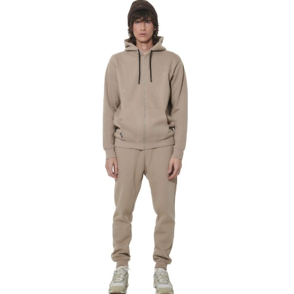 Body Action M Athletic Fleece Joggers Ανδρικό Παντελόνι Μπεζ Body Action M Athletic Fleece Joggers Ανδρικό Παντελόνι Μπεζ