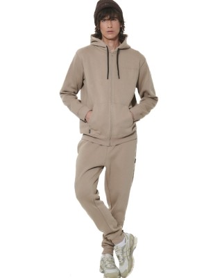Body Action M Athletic Fleece Joggers Ανδρικό Παντελόνι Μπεζ Body Action M Athletic Fleece Joggers Ανδρικό Παντελόνι Μπεζ