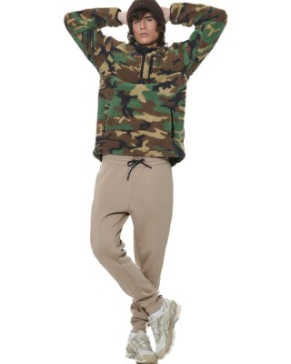 Body Action M Athletic Fleece Joggers Ανδρικό Παντελόνι Μπεζ Body Action M Athletic Fleece Joggers Ανδρικό Παντελόνι Μπεζ
