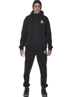 Body Action M Fleece Joggers Ανδρικό Παντελόνι Μαύρο