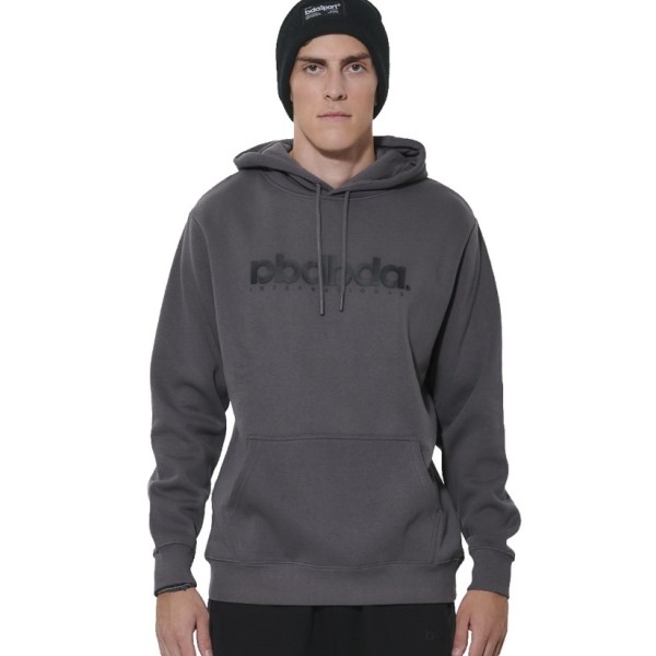 Body Action M Fleece Pullover Hoodie Ανδρική Μπλούζα Γκρι Body Action M Fleece Pullover Hoodie Ανδρική Μπλούζα Γκρι