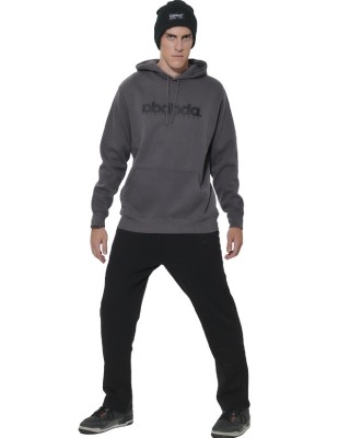 Body Action M Fleece Pullover Hoodie Ανδρική Μπλούζα Γκρι Body Action M Fleece Pullover Hoodie Ανδρική Μπλούζα Γκρι
