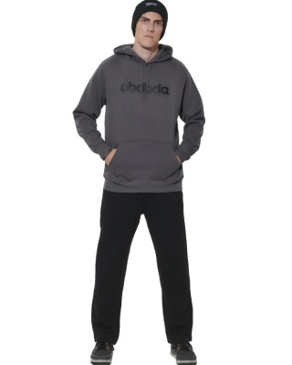 Body Action M Fleece Pullover Hoodie Ανδρική Μπλούζα Γκρι Body Action M Fleece Pullover Hoodie Ανδρική Μπλούζα Γκρι