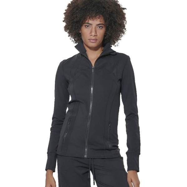 Body Action W Tight Yoga Zipper Jacket Γυναικεία Ζακέτα Μαύρη