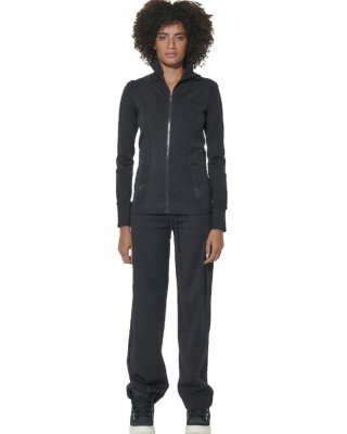 Body Action W Tight Yoga Zipper Jacket Γυναικεία Ζακέτα Μαύρη