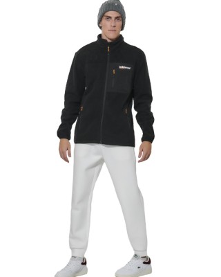 Body Action M Full-Zip Polar Fleece Jacket Ανδρική Ζακέτα Μαύρη Body Action M Full-Zip Polar Fleece Jacket Ανδρική Ζακέτα Μαύρη