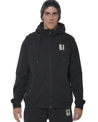 Body Action M Full-Zip Fleece Hoodie Ανδρική Ζακέτα Μαύρη Body Action M Full-Zip Fleece Hoodie Ανδρική Ζακέτα Μαύρη