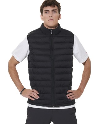 Body Action M Packable Quilted Vest Ανδρικό Μπουφάν Μαύρο Body Action M Packable Quilted Vest Ανδρικό Μπουφάν Μαύρο