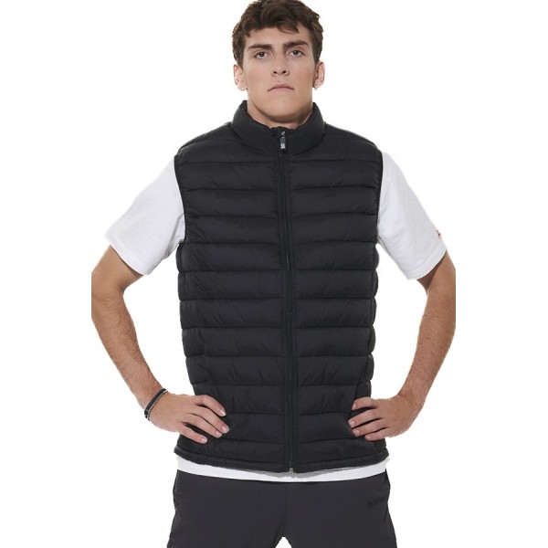 Body Action M Packable Quilted Vest Ανδρικό Μπουφάν Μαύρο Body Action M Packable Quilted Vest Ανδρικό Μπουφάν Μαύρο