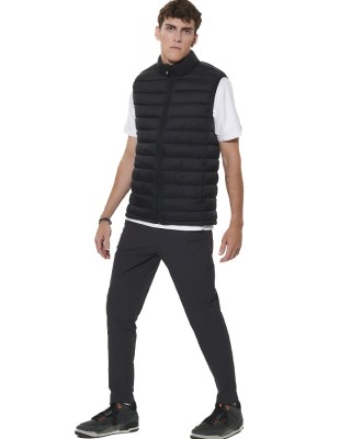 Body Action M Packable Quilted Vest Ανδρικό Μπουφάν Μαύρο Body Action M Packable Quilted Vest Ανδρικό Μπουφάν Μαύρο