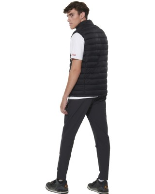 Body Action M Packable Quilted Vest Ανδρικό Μπουφάν Μαύρο Body Action M Packable Quilted Vest Ανδρικό Μπουφάν Μαύρο