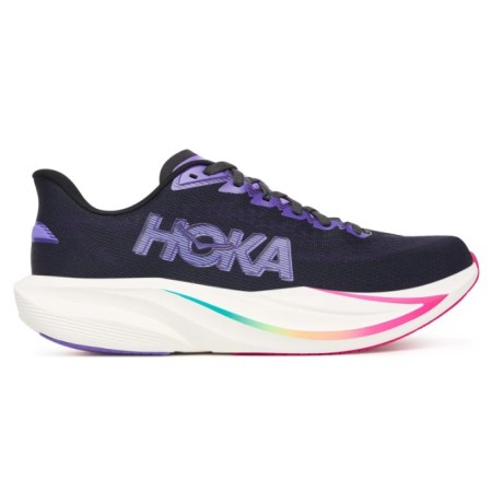 Hoka Mach 7 Ανδρικό Παπούτσι Μαύρο Μωβ Hoka Mach 7 Ανδρικό Παπούτσι Μαύρο Μωβ