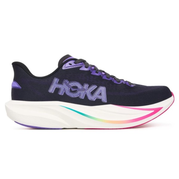 Hoka Mach 7 Ανδρικό Παπούτσι Μαύρο Μωβ Hoka Mach 7 Ανδρικό Παπούτσι Μαύρο Μωβ