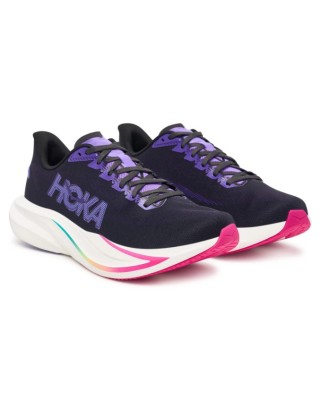 Hoka Mach 7 Ανδρικό Παπούτσι Μαύρο Μωβ Hoka Mach 7 Ανδρικό Παπούτσι Μαύρο Μωβ