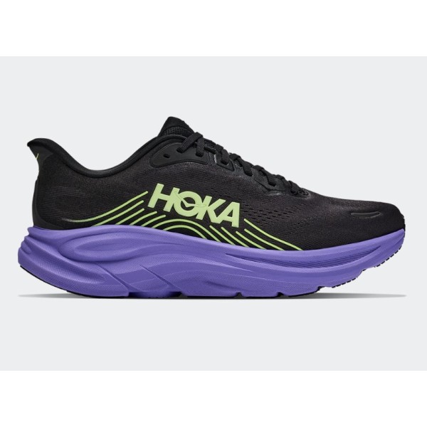 Hoka Clifton 11 Ανδρικό Παπούτσι Μαύρο Μωβ Hoka Clifton 11 Ανδρικό Παπούτσι Μαύρο Μωβ