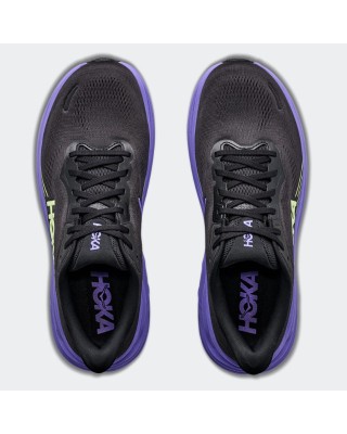 Hoka Clifton 11 Ανδρικό Παπούτσι Μαύρο Μωβ Hoka Clifton 11 Ανδρικό Παπούτσι Μαύρο Μωβ