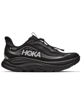Hoka Clifton 11 Gtx Αδιάβροχο Ανδρικό Παπούτσι Μαύρο