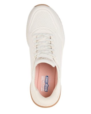 Skechers Bobs Squad 4 Slip-Ins Γυναικείο Παπούτσι Λευκό Skechers Bobs Squad 4 Slip-Ins Γυναικείο Παπούτσι Λευκό