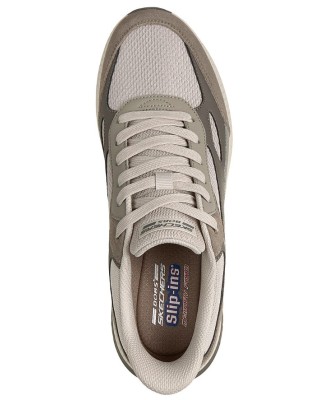 Skechers Slip-Ins Bobs Squad 4 Ανδρικό Παπούτσι Γκρι