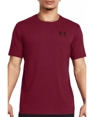 Under Armour Sportstyle Lc Ss Ανδρικά T-Shirt Μπορντώ Under Armour Sportstyle Lc Ss Ανδρικά T-Shirt Μπορντώ