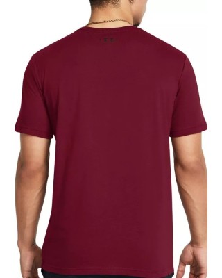 Under Armour Sportstyle Lc Ss Ανδρικά T-Shirt Μπορντώ Under Armour Sportstyle Lc Ss Ανδρικά T-Shirt Μπορντώ