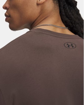Under Armour Sportstyle Lc Long Sleeve Ανδρική Μπλούζα Καφέ