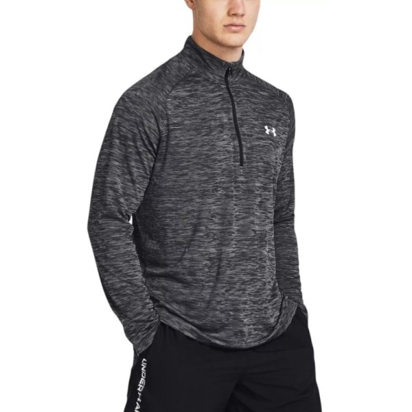 Under Armour Tech Textured 1/2 Zip Ανδρική Μπλούζα Γκρι Under Armour Tech Textured 1/2 Zip Ανδρική Μπλούζα Γκρι