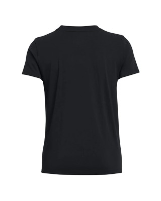Under Armour Rival Core Ss Γυναικείο T-Shirt Μαύρο