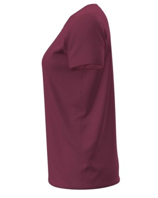 Under Armour Rival Core Ss Γυναικείο T-Shirt Μπορντώ