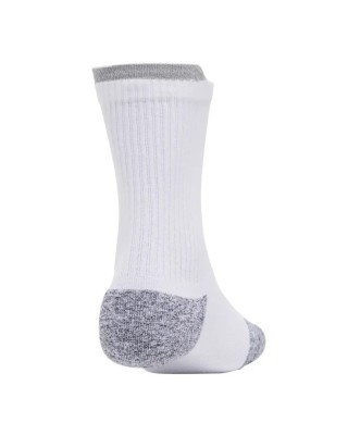 Under Armour Ad Run Cushion 3Pk Crew Κάλτσα Λευκή Under Armour Ad Run Cushion 3Pk Crew Κάλτσα Λευκή