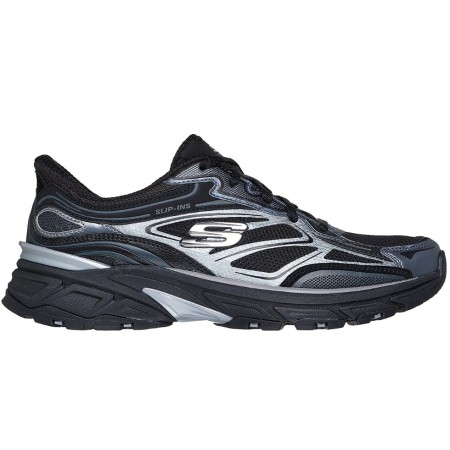 Skechers Slip-Ins Stamina Sport Γυναικείο Παπούτσι Μαύρο