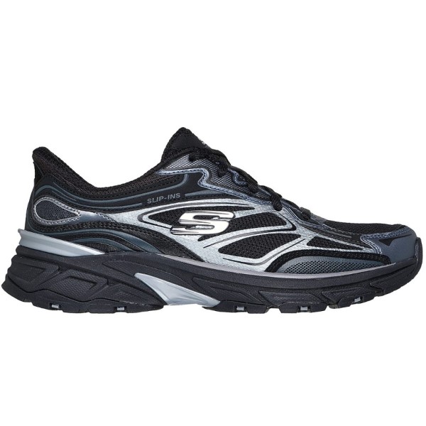 Skechers Slip-Ins Stamina Sport Γυναικείο Παπούτσι Μαύρο