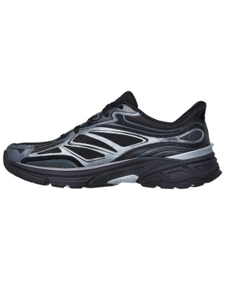 Skechers Slip-Ins Stamina Sport Γυναικείο Παπούτσι Μαύρο