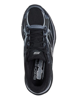 Skechers Slip-Ins Stamina Sport Γυναικείο Παπούτσι Μαύρο