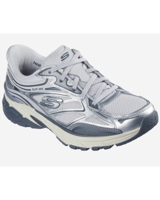 Skechers Slip-Ins Stamina Sport Γυναικείο Παπούτσι Γκρι Skechers Slip-Ins Stamina Sport Γυναικείο Παπούτσι Γκρι