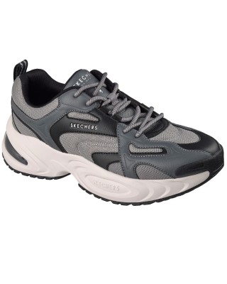 Skechers Uno Ryze Scale Above Ανδρικό Παπούτσι Γκρι
