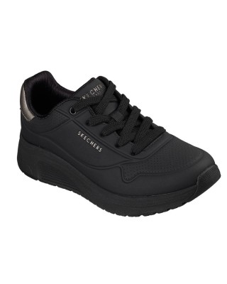 Skechers Uno Lite 2 Γυναικείο Παπούτσι Μαύρο Skechers Uno Lite 2 Γυναικείο Παπούτσι Μαύρο