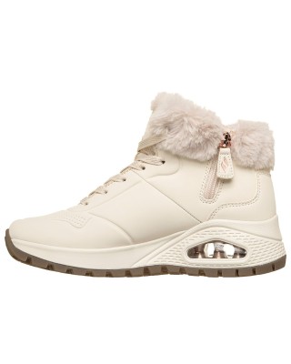 Skechers Uno Rugged Artic Avenue Γυναικείο Μποτάκι Λευκό Skechers Uno Rugged Artic Avenue Γυναικείο Μποτάκι Λευκό