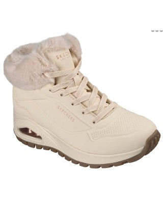 Skechers Uno Rugged Artic Avenue Γυναικείο Μποτάκι Λευκό Skechers Uno Rugged Artic Avenue Γυναικείο Μποτάκι Λευκό