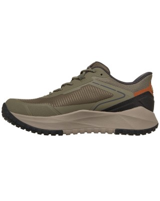 Skechers Slip-Ins Badger Koda Αδιάβροχο Ανδρικό Παπούτσι Λαδί Skechers Slip-Ins Badger Koda Αδιάβροχο Ανδρικό Παπούτσι Λαδί