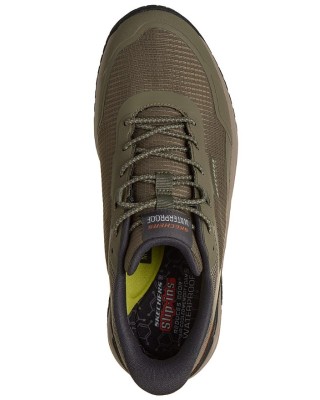 Skechers Slip-Ins Badger Koda Αδιάβροχο Ανδρικό Παπούτσι Λαδί Skechers Slip-Ins Badger Koda Αδιάβροχο Ανδρικό Παπούτσι Λαδί