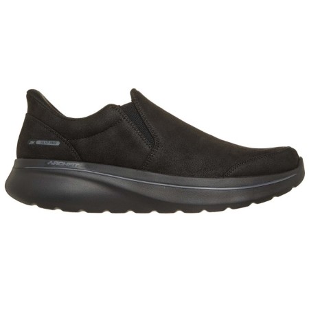 Skechers Go Walk Arch Fit N-Joy Slip Ins Ανδρικό Παπούτσι Μαύρο Skechers Go Walk Arch Fit N-Joy Slip Ins Ανδρικό Παπούτσι Μαύρο